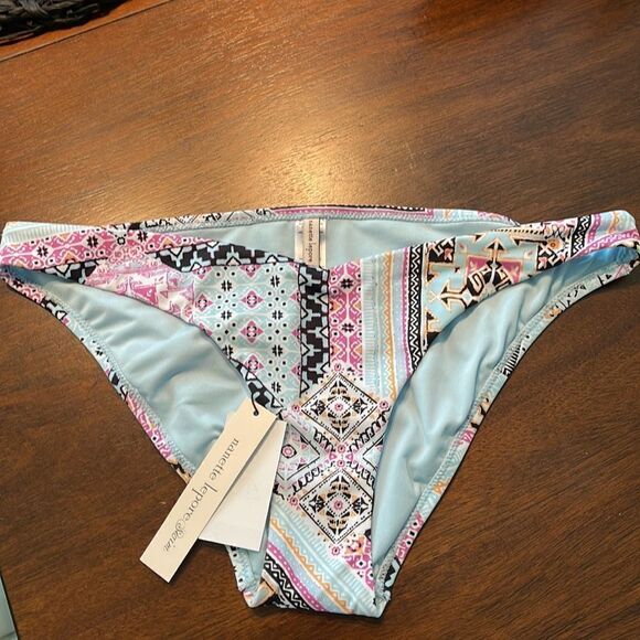 Nanette Lepore Multicolored Print Swimsuit Bottoms - Picture 4 of 4
